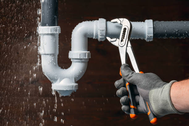 Professional Sewer Line Repair technician working in Glade Hill, VA